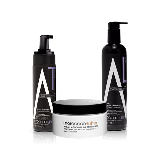 Moroccan Tan GlowLogic Signature Gift Set - The Exotics