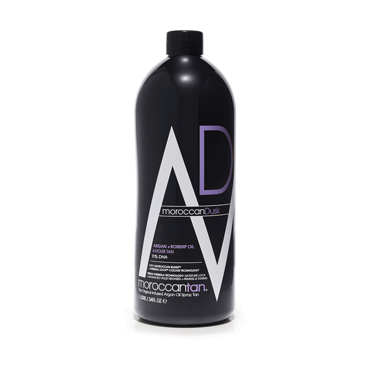 Dusk 2-Hour 11% DHA Violet Base Moroccan Tan 1 Litre