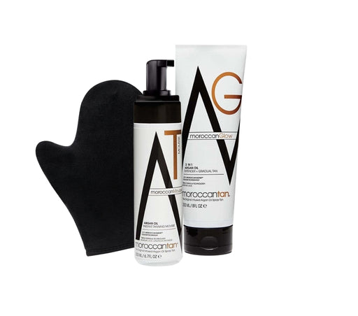 Instant Tanning Mousse Gift Set