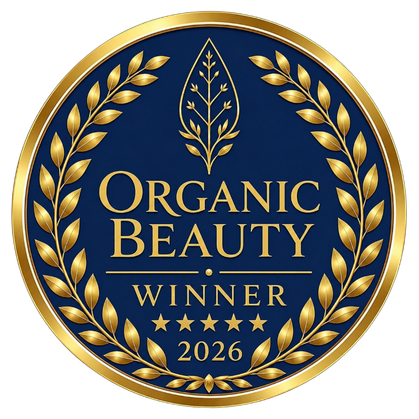 Organic Beauty Award winner badge