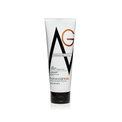 Glow 2 in 1 Moisturizing Extender + Gradual Tanner Moroccan Tan 250ml