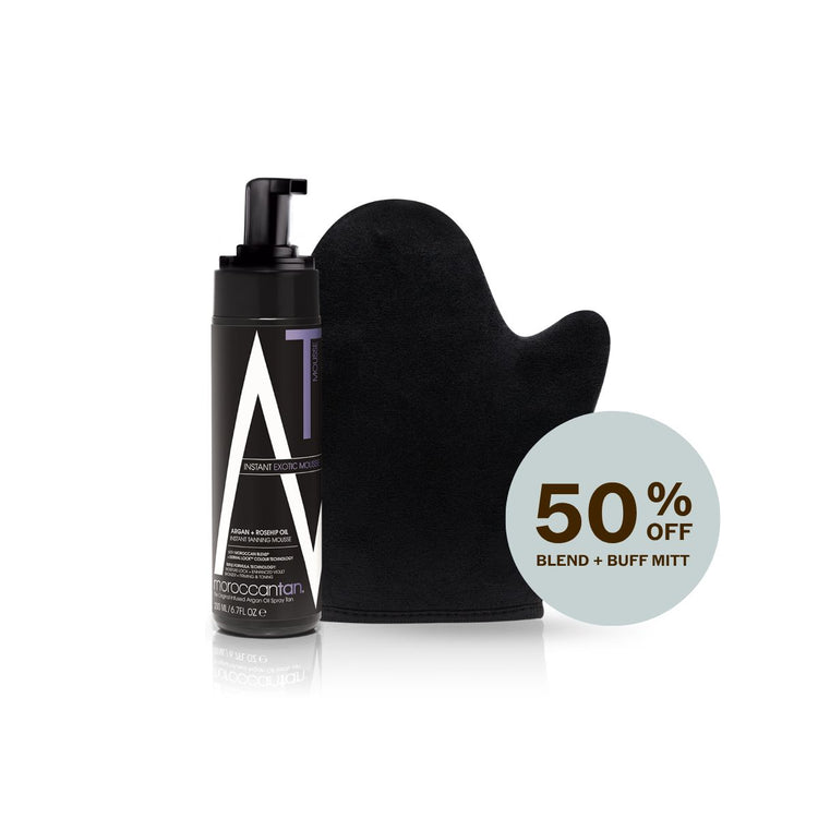 Exotic Tanning Mousse + HALF PRICE Mitt